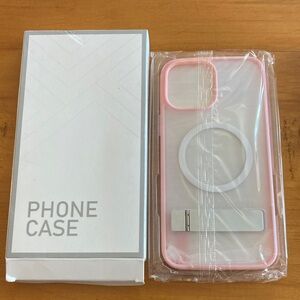 Elegant Pink Phone Case with Stand IPhone 13 Pro Max